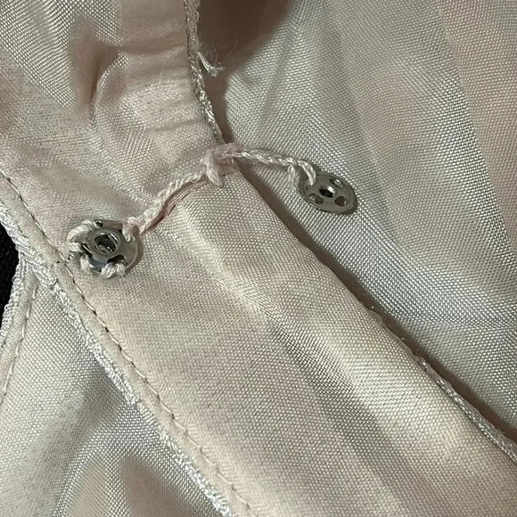 Evan Picone size 12 cream/beige tapestry style with golden sparkle EUC - Picture 11 of 16